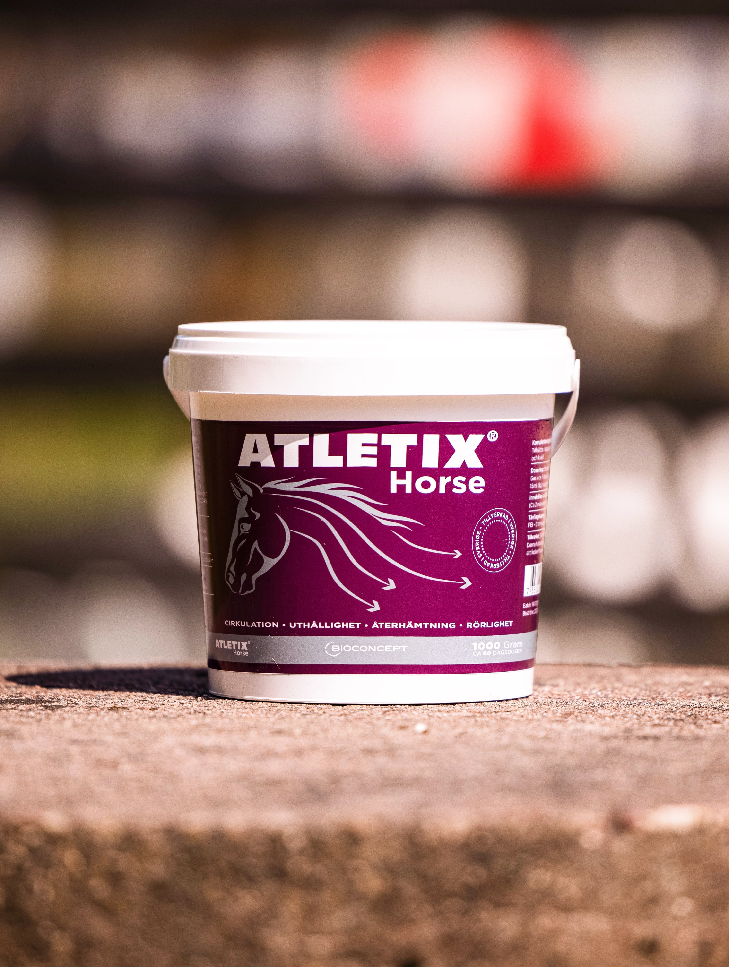 Atletix Horse fodertillskott häst – produktdetaljer och innehållsförteckning